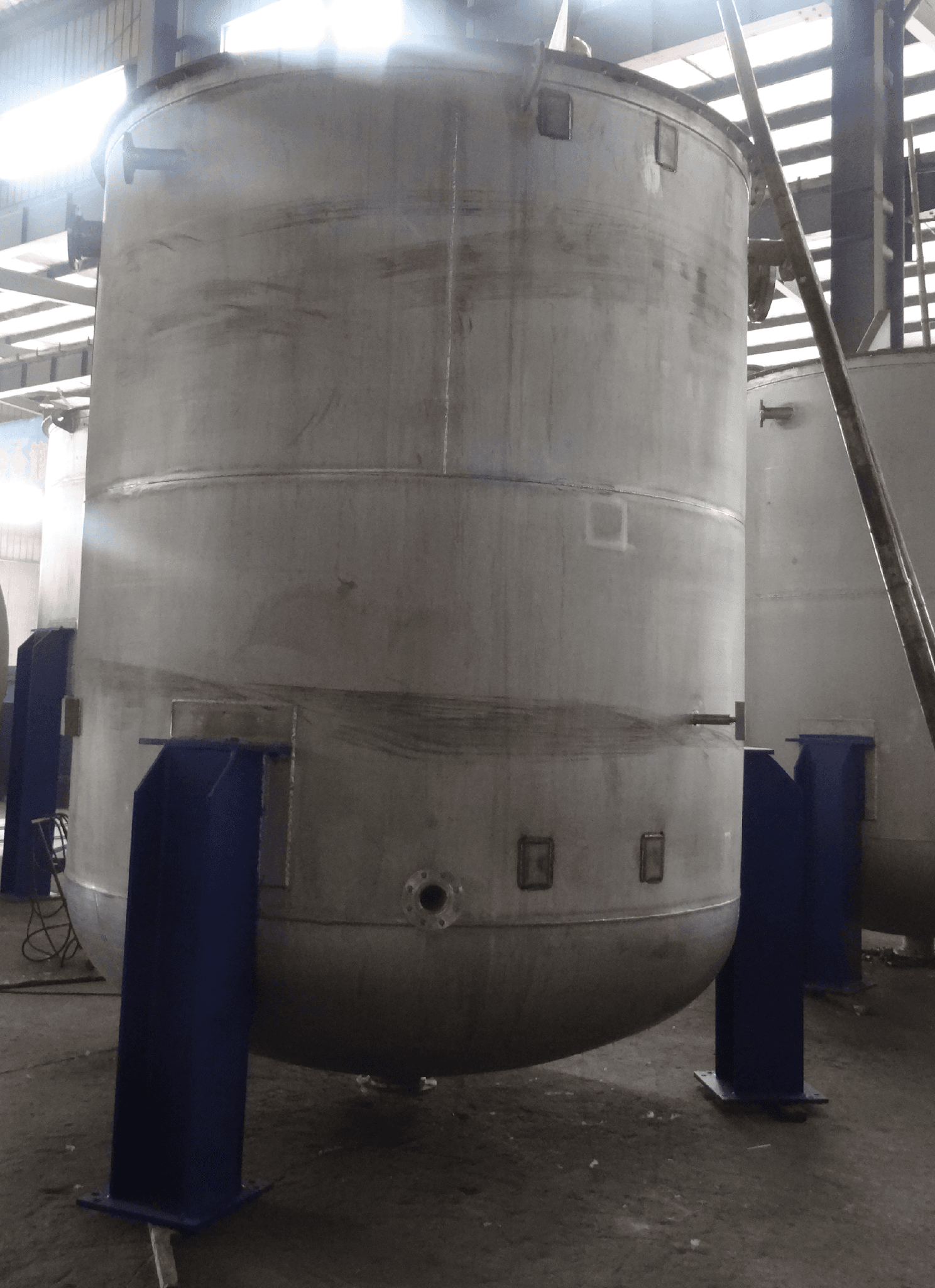 Mechanical fabrication and tank work in progress.
